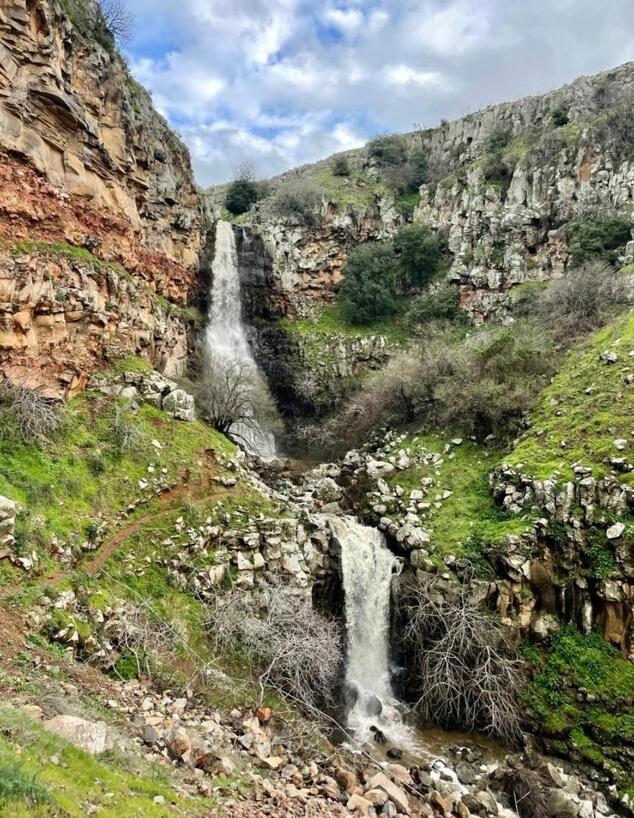 Luxury Caravan Truck In The Golan Heights Bruchim Qela' Alon Exteriör bild